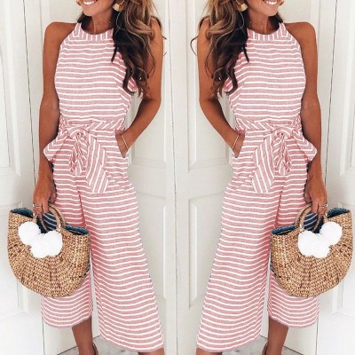 Sleeveless Comfy Long Jumpsuit