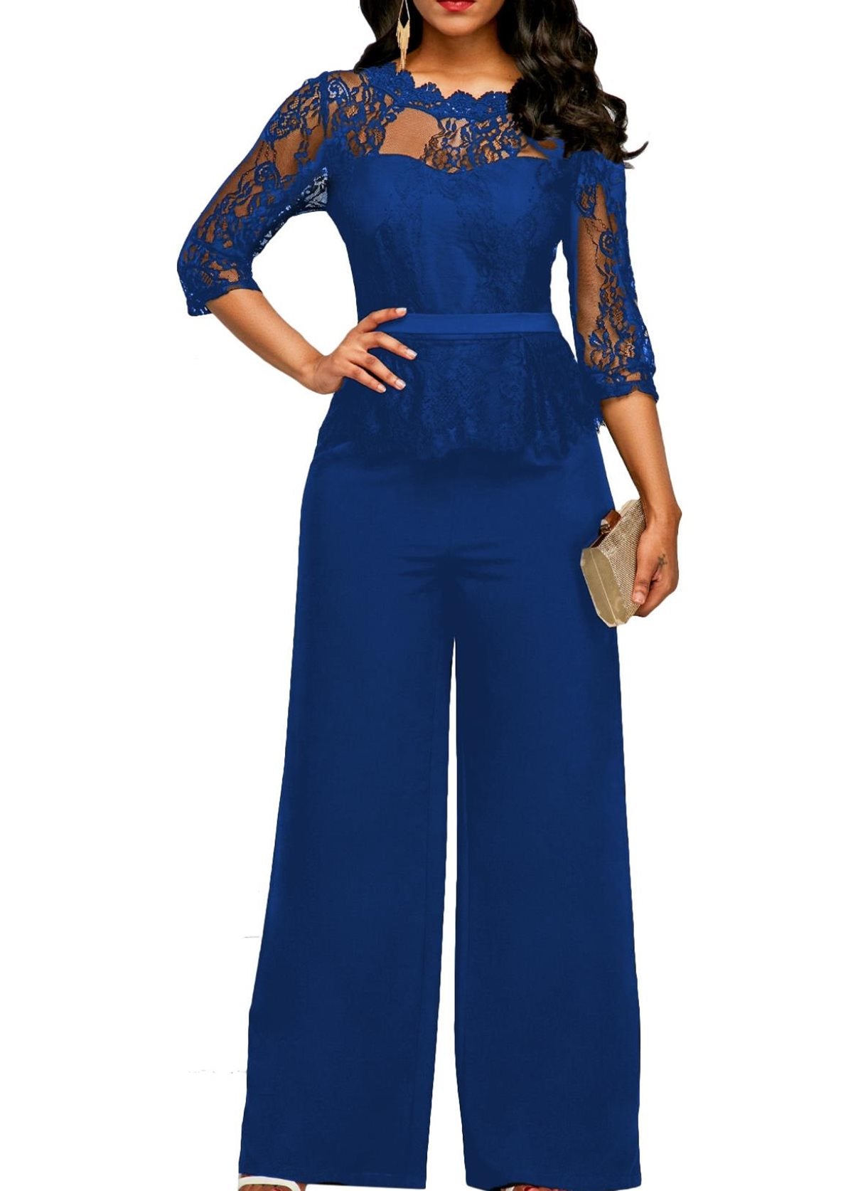 Elegant Lace Jumpsuit