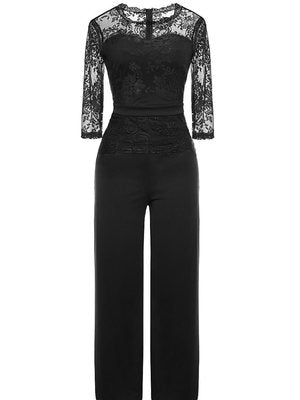 Elegant Lace Jumpsuit
