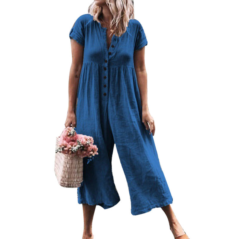 Women's Casual Colourful Jumpsuit