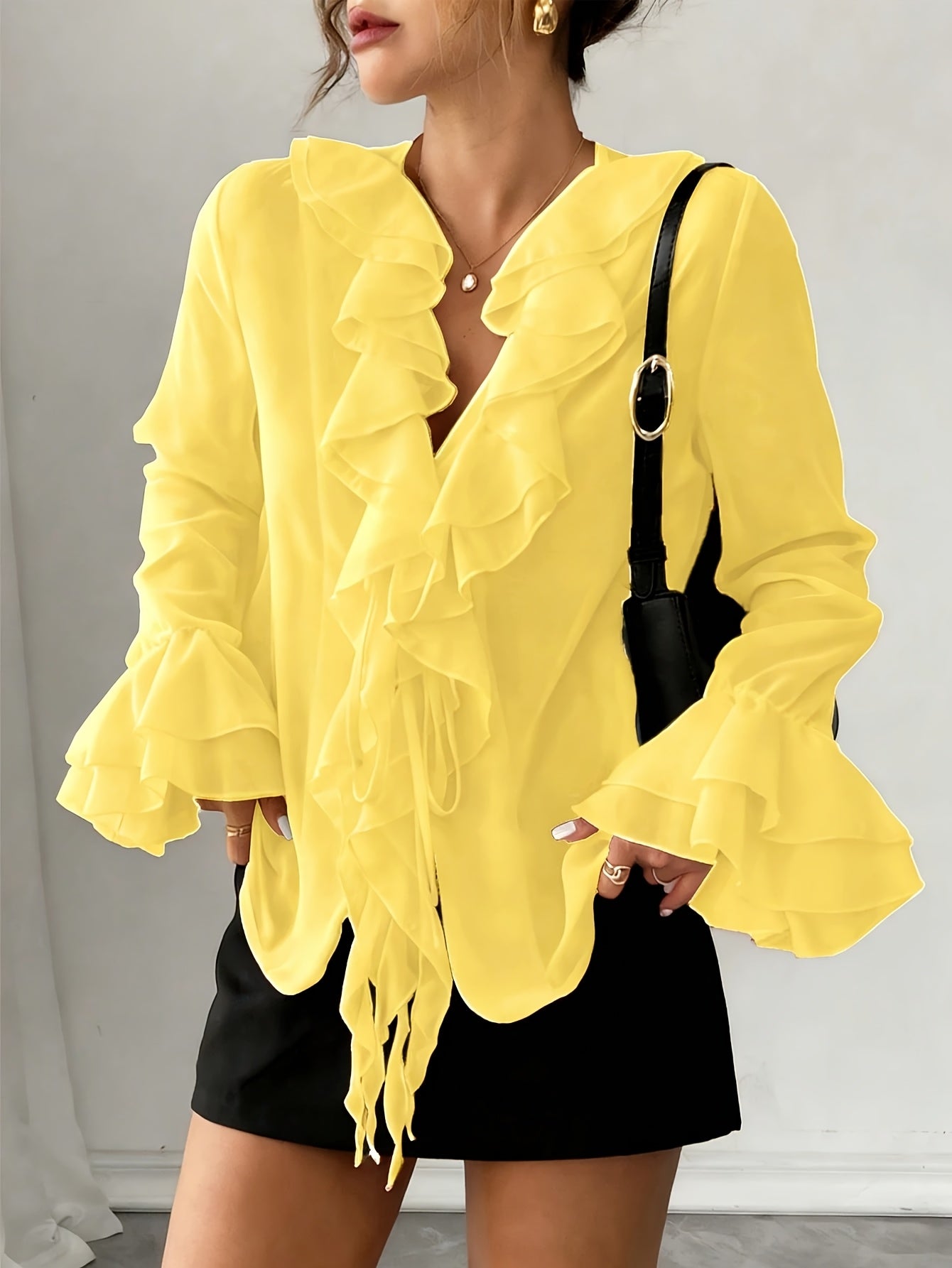 Chic Romantic Style Blouse