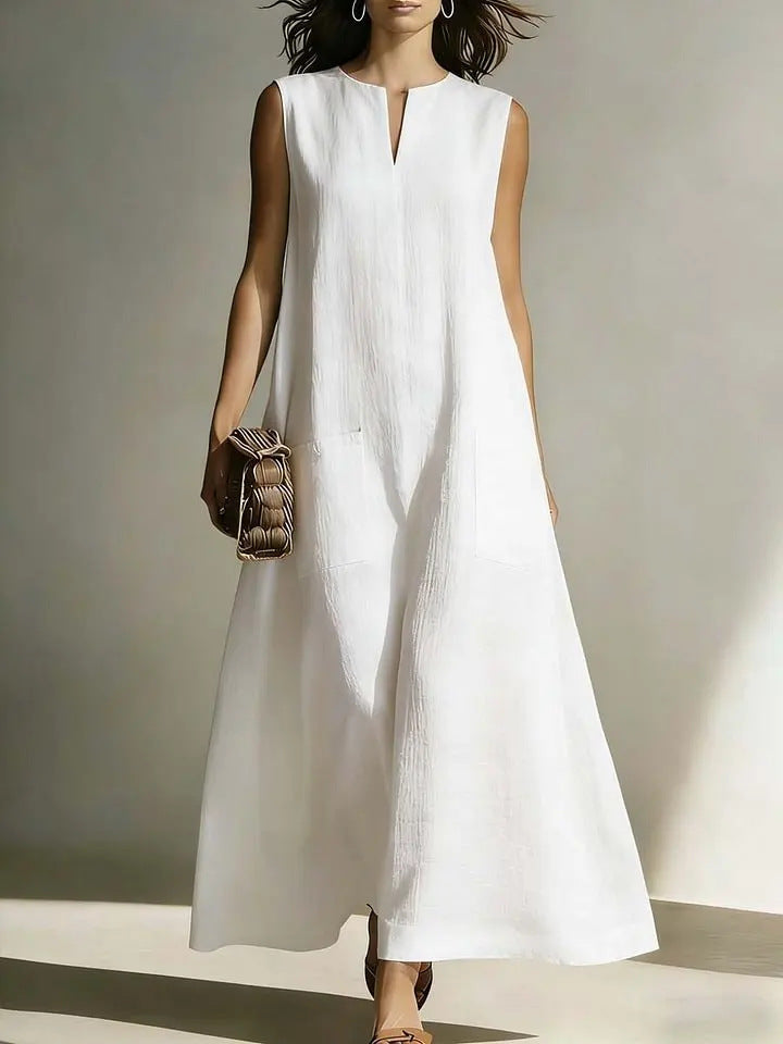 Women's Casual Minimalist Sleeveless Dress