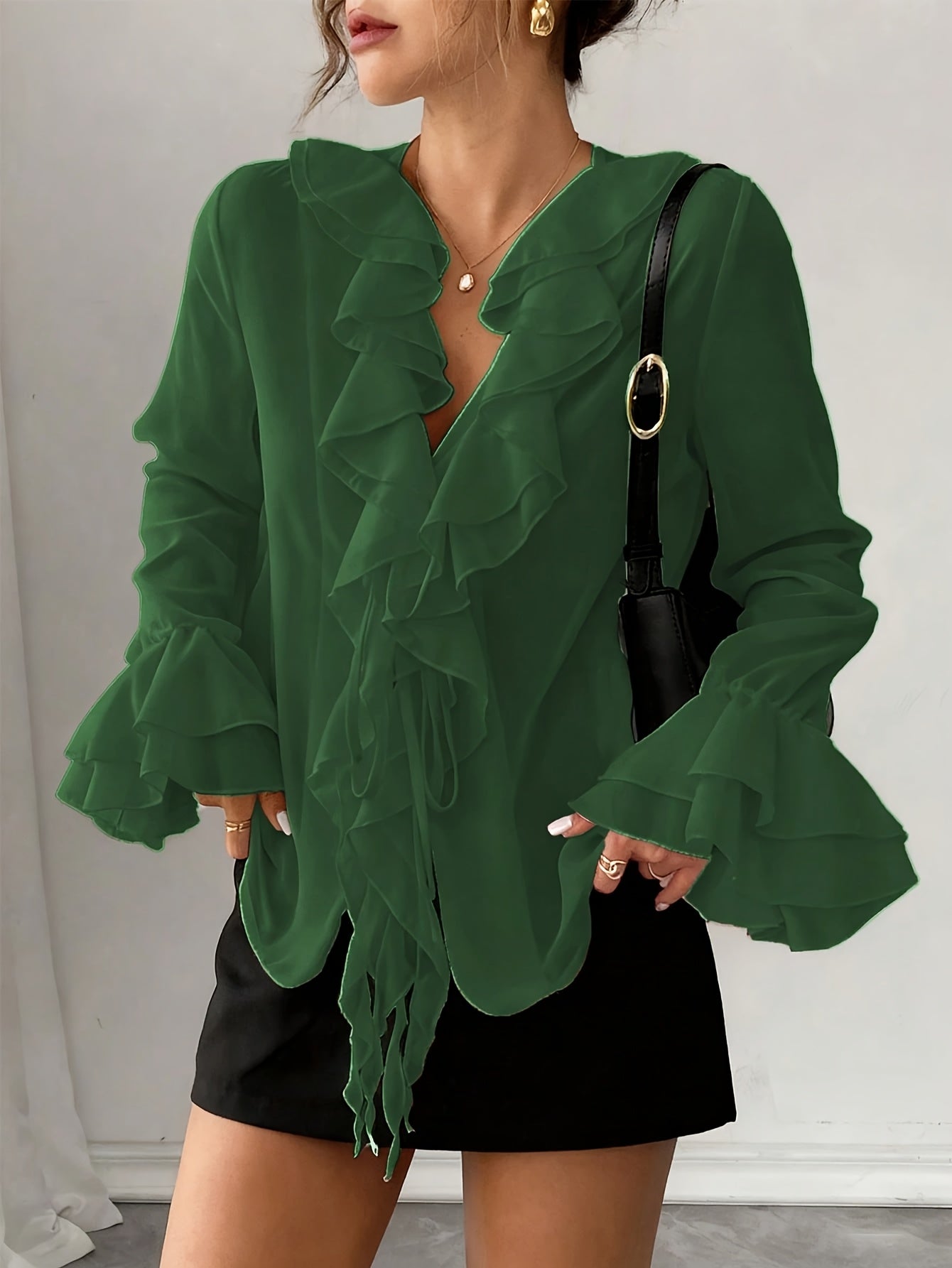 Chic Romantic Style Blouse