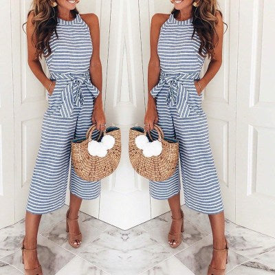 Sleeveless Comfy Long Jumpsuit