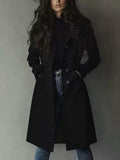 Women`s Western Style Long Trench Coat