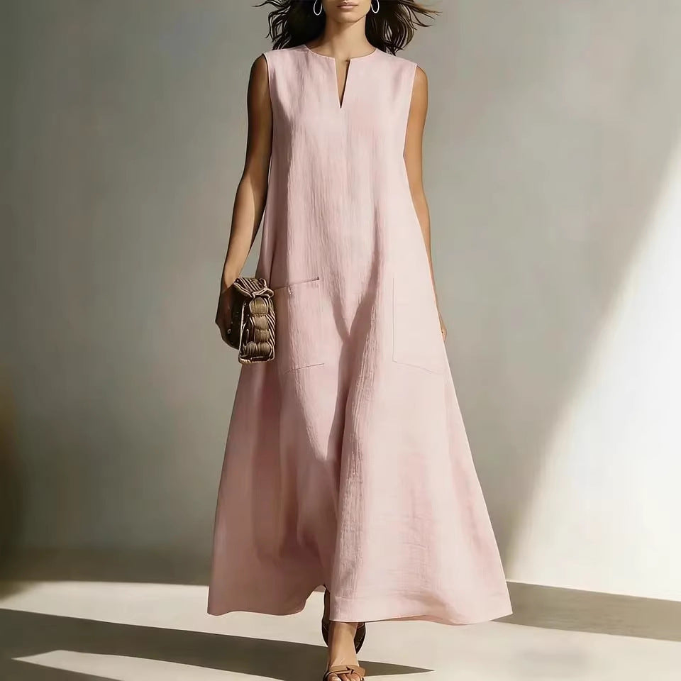 Women's Casual Minimalist Sleeveless Dress