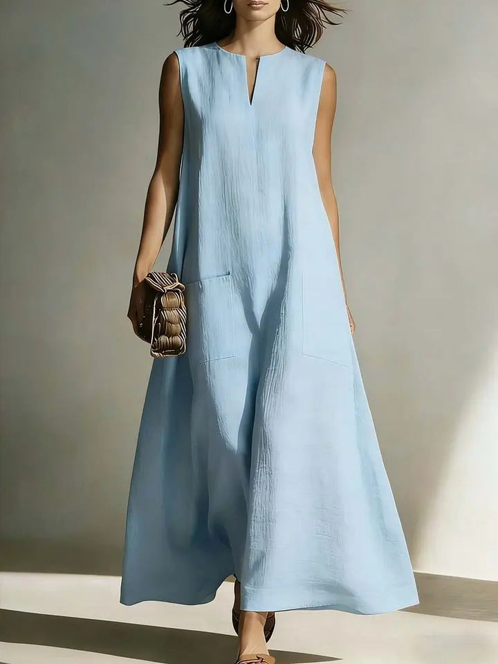 Women's Casual Minimalist Sleeveless Dress