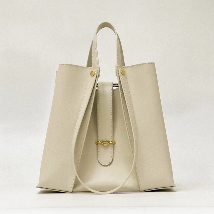 Genuine Leather Large Capacity High-grade Tote Bag For Women