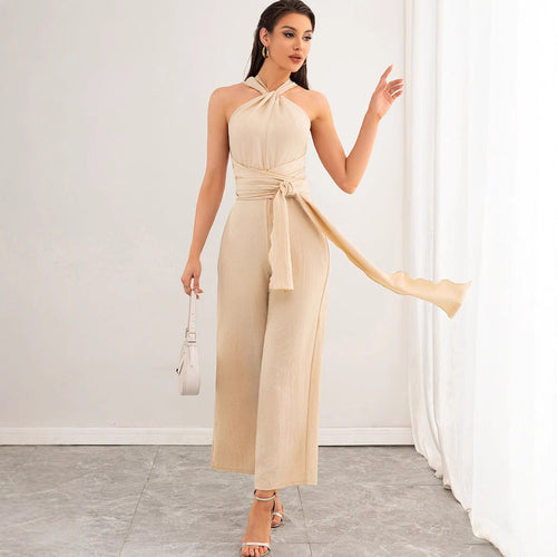 Elegant, Backless Jumpsuit for Women