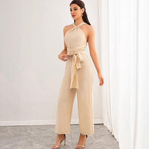 Elegant, Backless Jumpsuit for Women