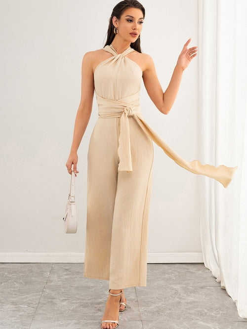 Elegant, Backless Jumpsuit for Women