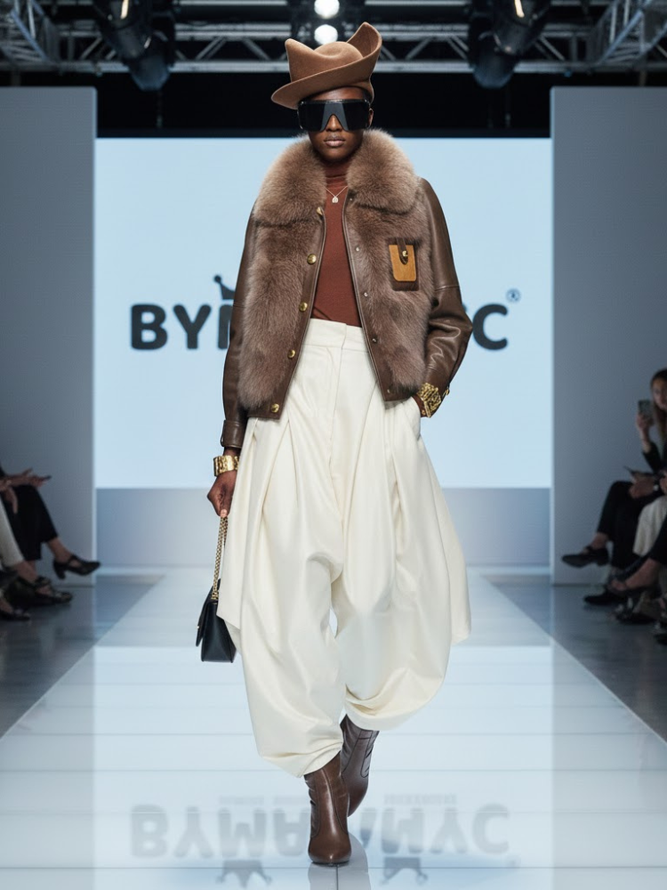 Women's Jacket VEGAN NOMAD Prêt-à-Porter Colecction BYMANYC ® New York