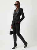 Women's Military Blazer MIDTOWN ECO COUTURE BYMANYC ® New York