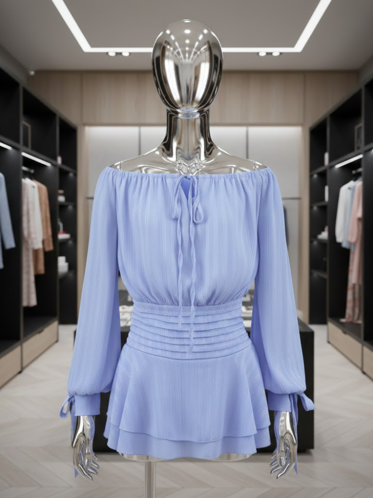 Lilac Serenity Blouse • CHELSEA New Collection BYMANYC ® New York