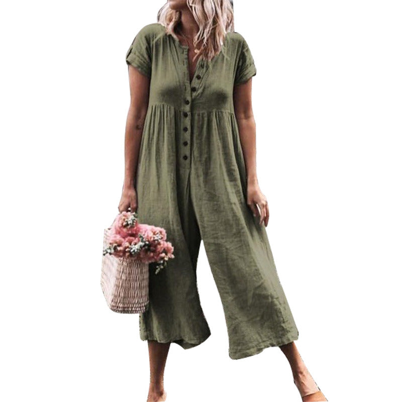 Women's Casual Colourful Jumpsuit