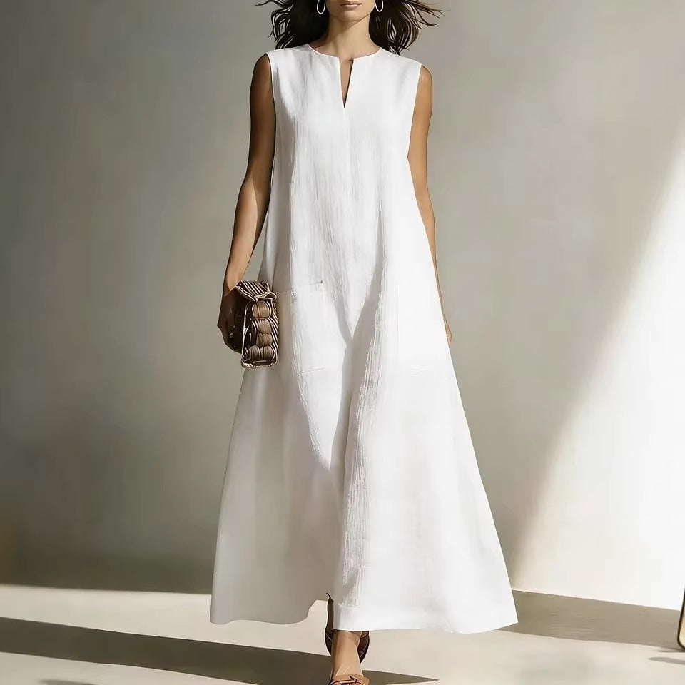 Women's Casual Minimalist Sleeveless Dress