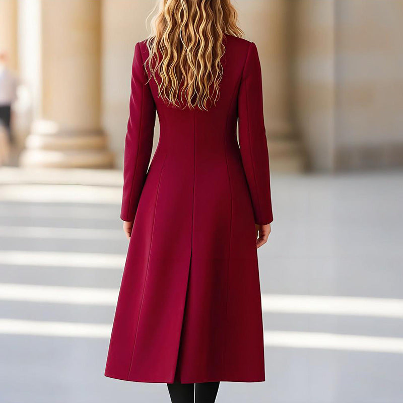 Classic Double Breasted Women's Coat