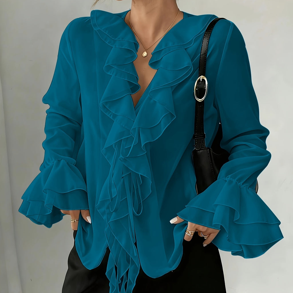 Chic Romantic Style Blouse
