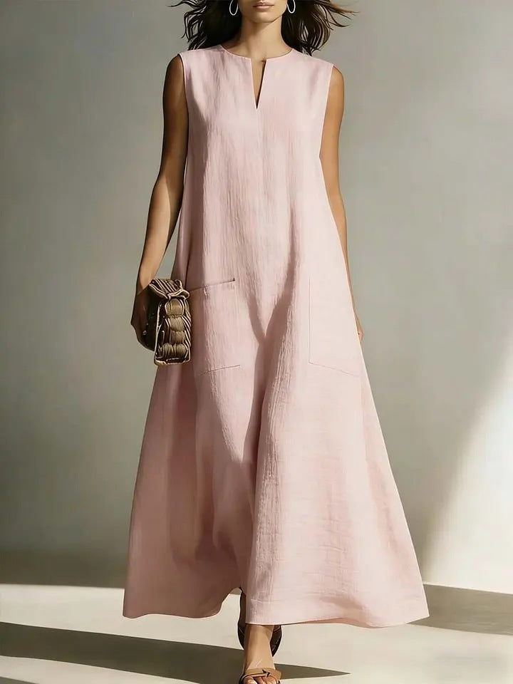 Women's Casual Minimalist Sleeveless Dress