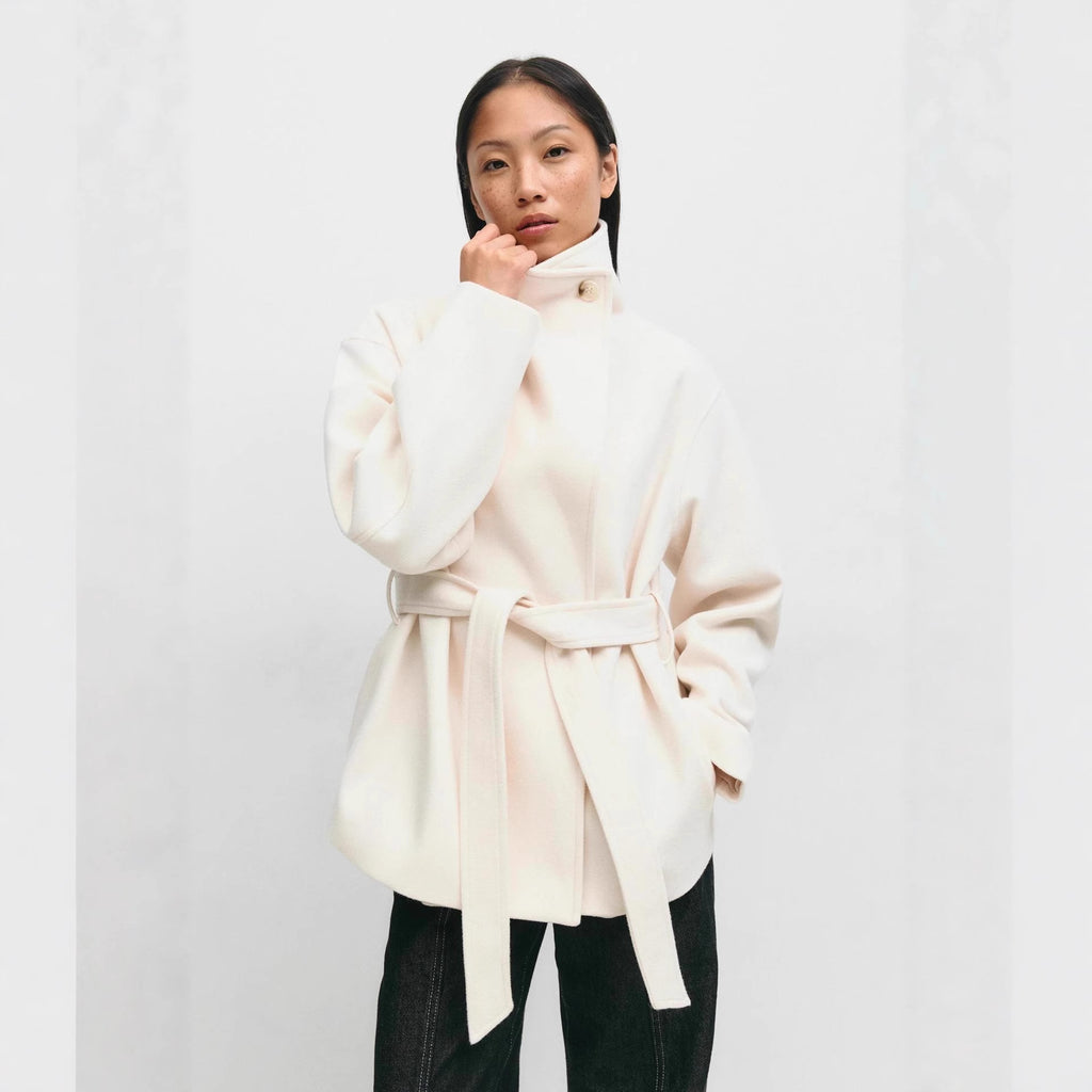 Lady`s Short Woollen Coat