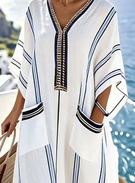 Women's Casual Summer Striped Dress