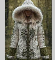 Women's Skin-friendly, Anti-pilling Knitted Cardigan With A Round Neckline, Loose Fit, And Long Length